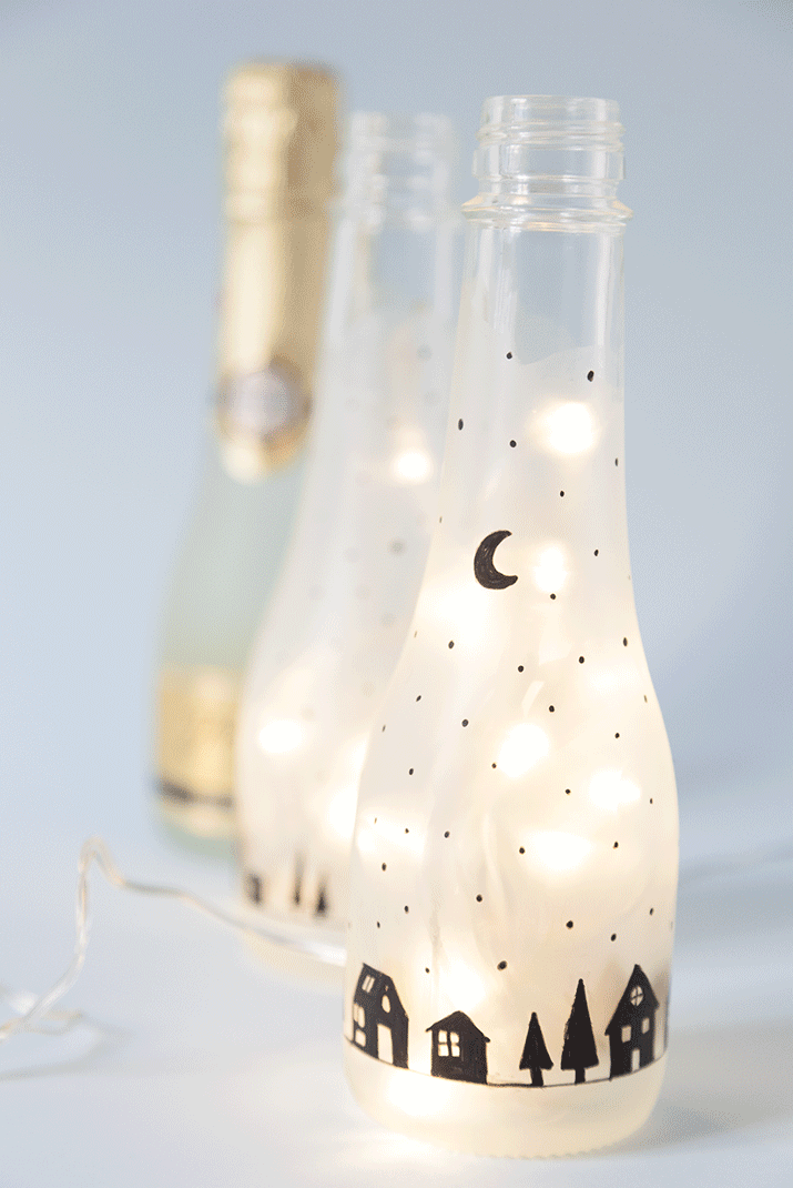 DIY Botella luminosa · DIY Light bottle · Fábrica de Imaginación · Tutorial in Spanish